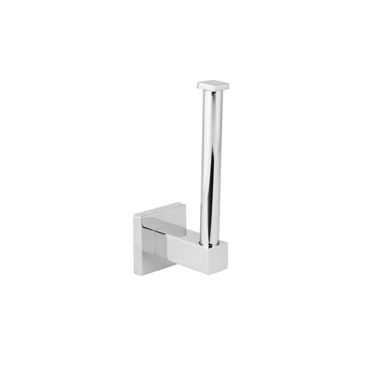 Fackelmann - Wholesale Toilet Paper Holder - Fackelmann M chrome gray straight wall toilet paper holder