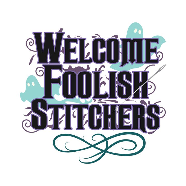 Il Ricamatore Stregato - Benvenuti, Sciocchi Ricamatori - Calamita per Aghi in Acrilico - PRE-ORDINE per la vendita all'ingrosso da parte di Live and Dye LA