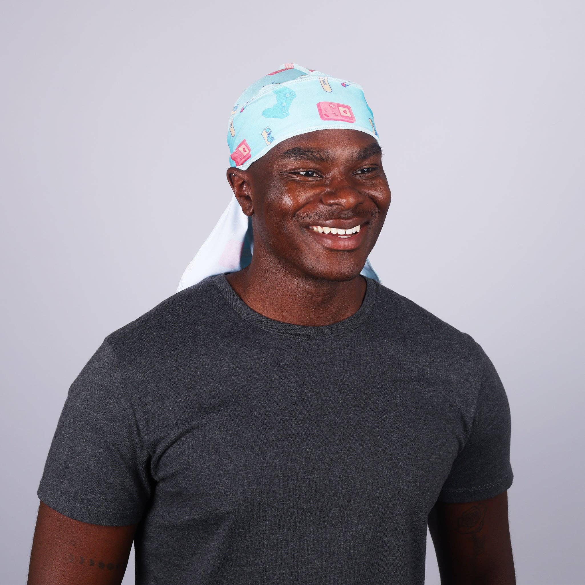 Kembeckled - Wholesale Durag/Wave Cap - Unisex - Durag | Turquoise Gamer1