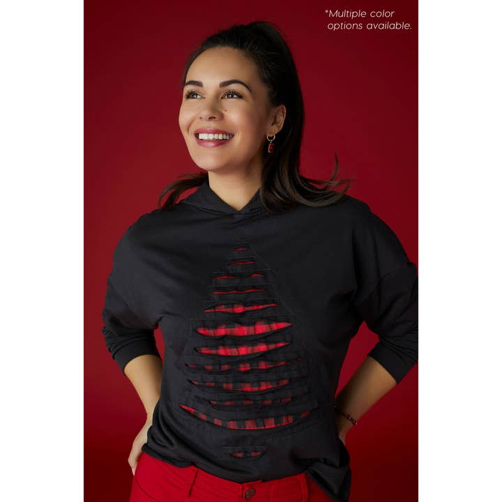 COCO + CARMEN - Wholesale Hoodie - Women's - Spruce Hooded Top