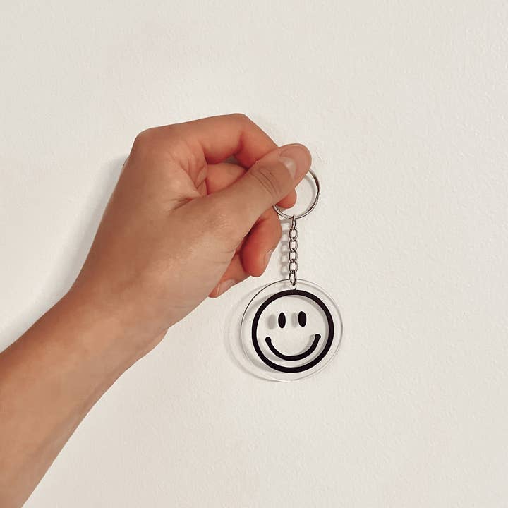 Porte-clés Smiley pour la vente par Mads Mueller Design Co
