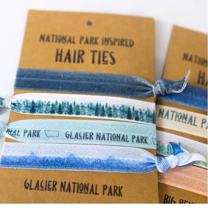 National Parks and Beyond - Wholesale Hair Tie - National Park Inspired Hair Bands10