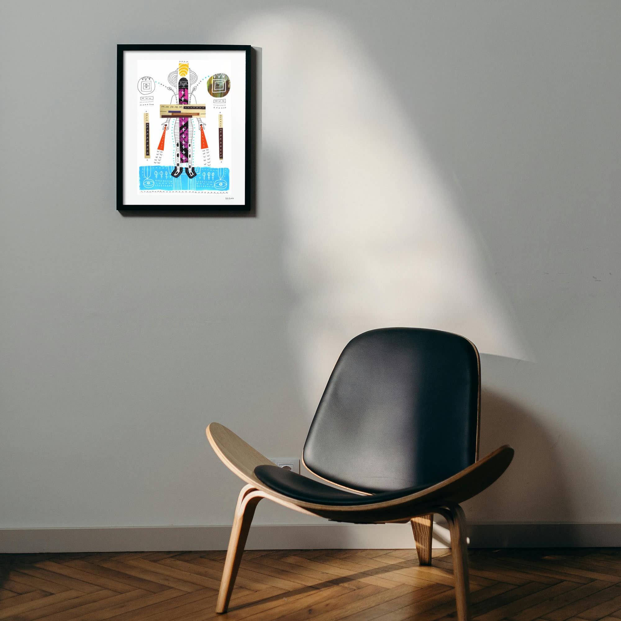 Keemo Gallery - Wholesale Art Print - Modern Abstract Art Print Wall Colorful Decor Gift Unique7