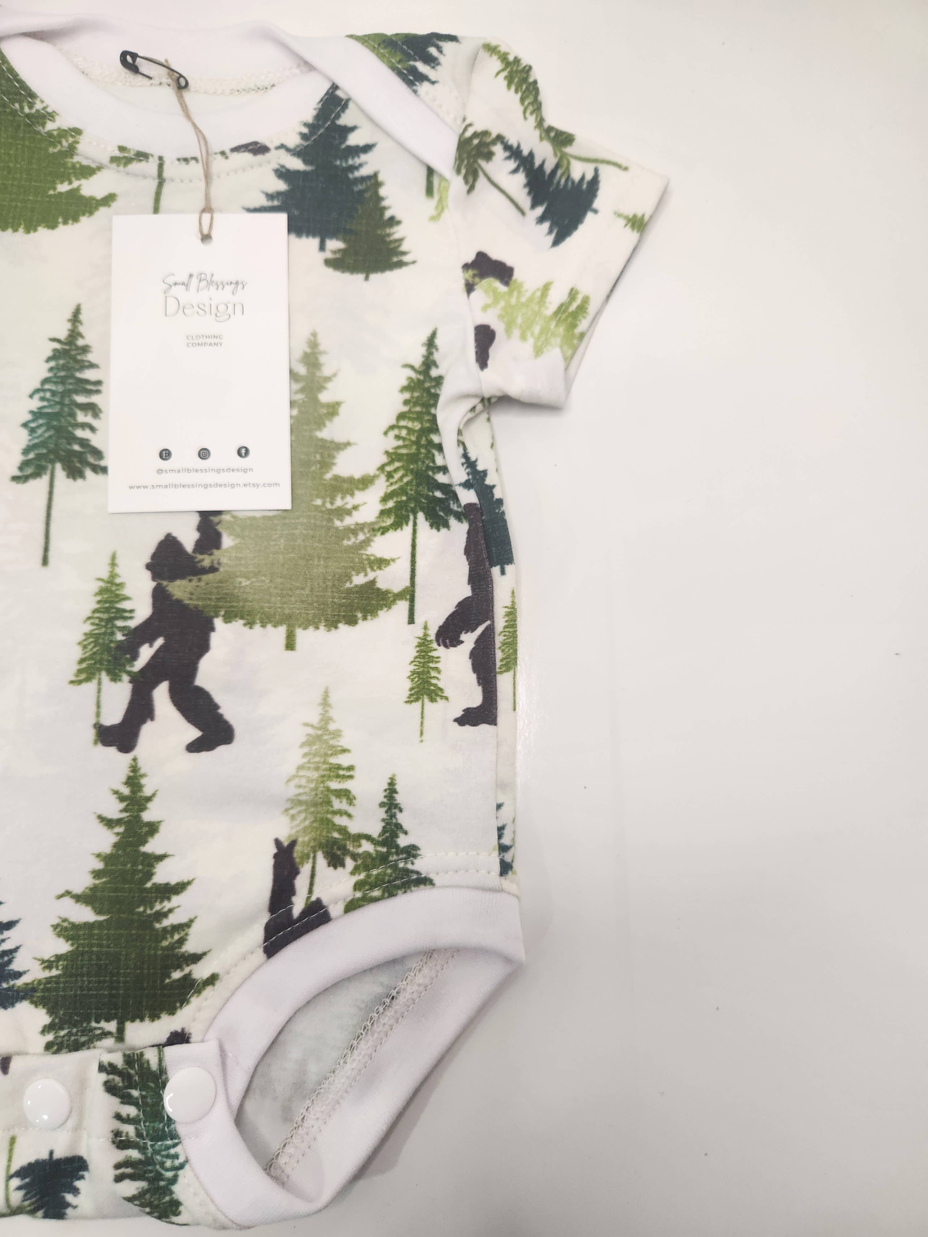 Small Blessings Design - Venta al por mayor Body sin pies - Bebés - Body para bebé, traje de campamento, mameluco para bebé, pie grande9