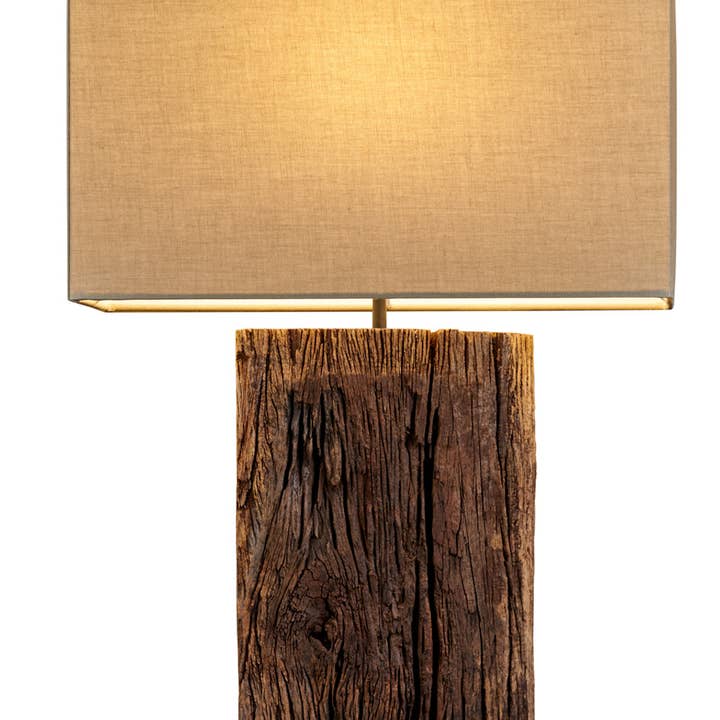 Element Rail Wood Table Lamp L615 for wholesale by Continental Home