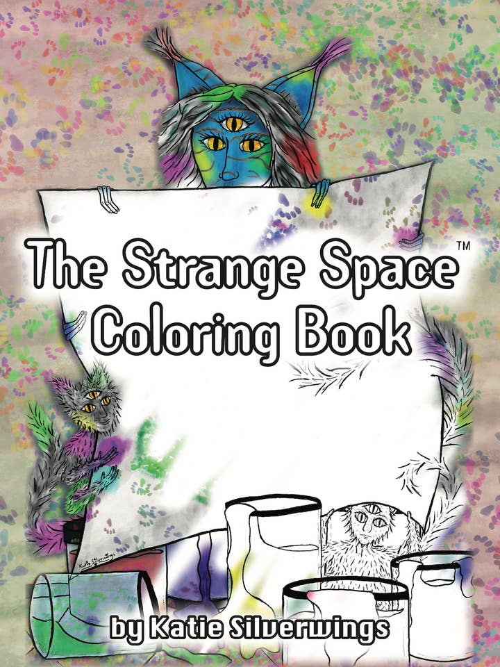 The Strange Space Coloring Book for wholesale by PepTalk Productions, LLC