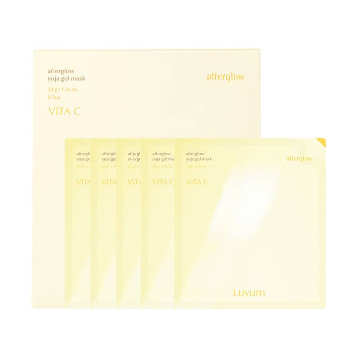 Afterglow Yuja Gel Mask for wholesale by Luvum