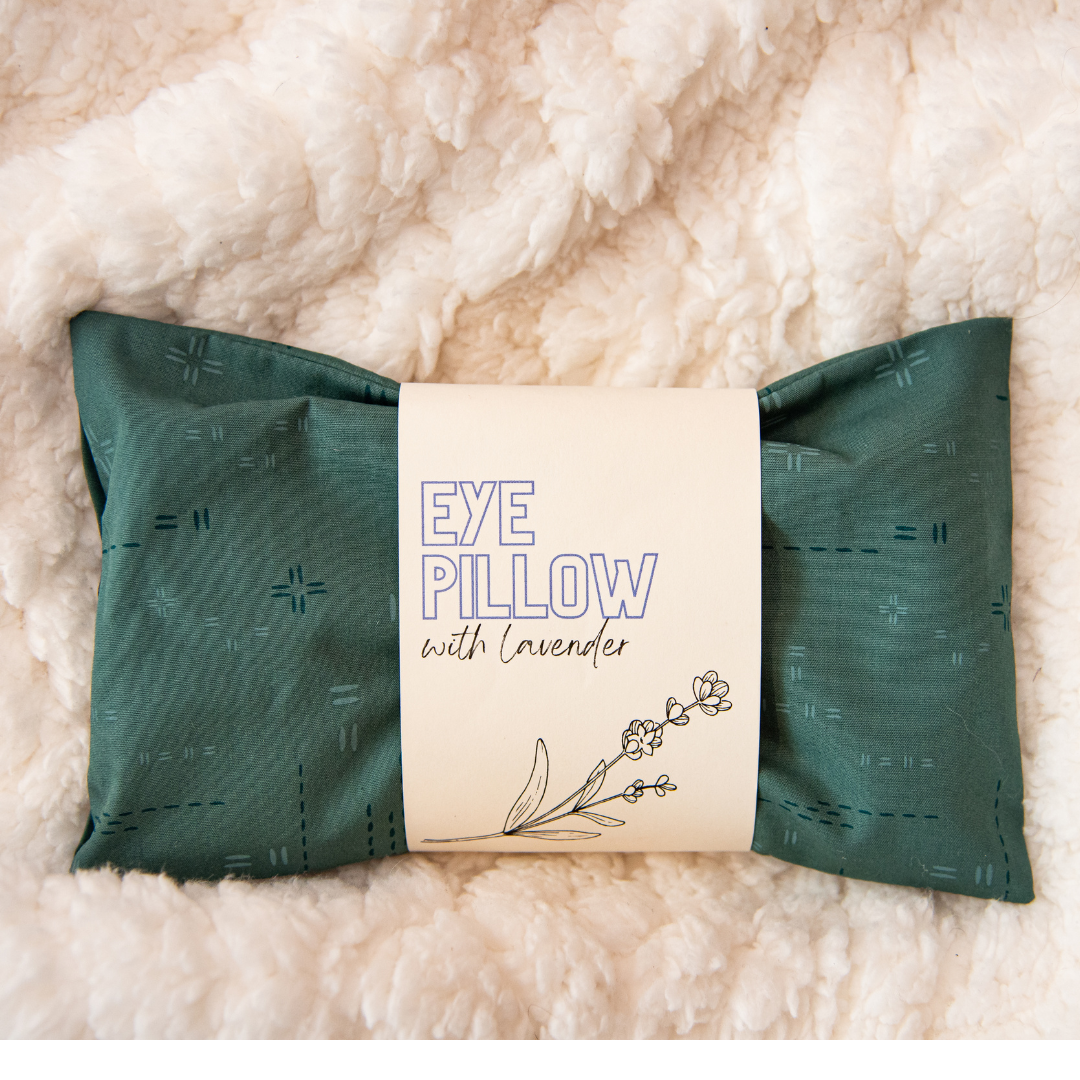 Two Birds Eco Shop - Wholesale Spa/Therapy Pillow - Weighted Aromatherapy Eye Pillow - Deco Stitch3