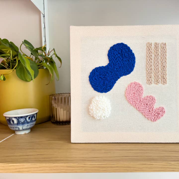 "Merida" - Beginner Punch Needle Kit - Wall Art for wholesale by Both Hands Crafts