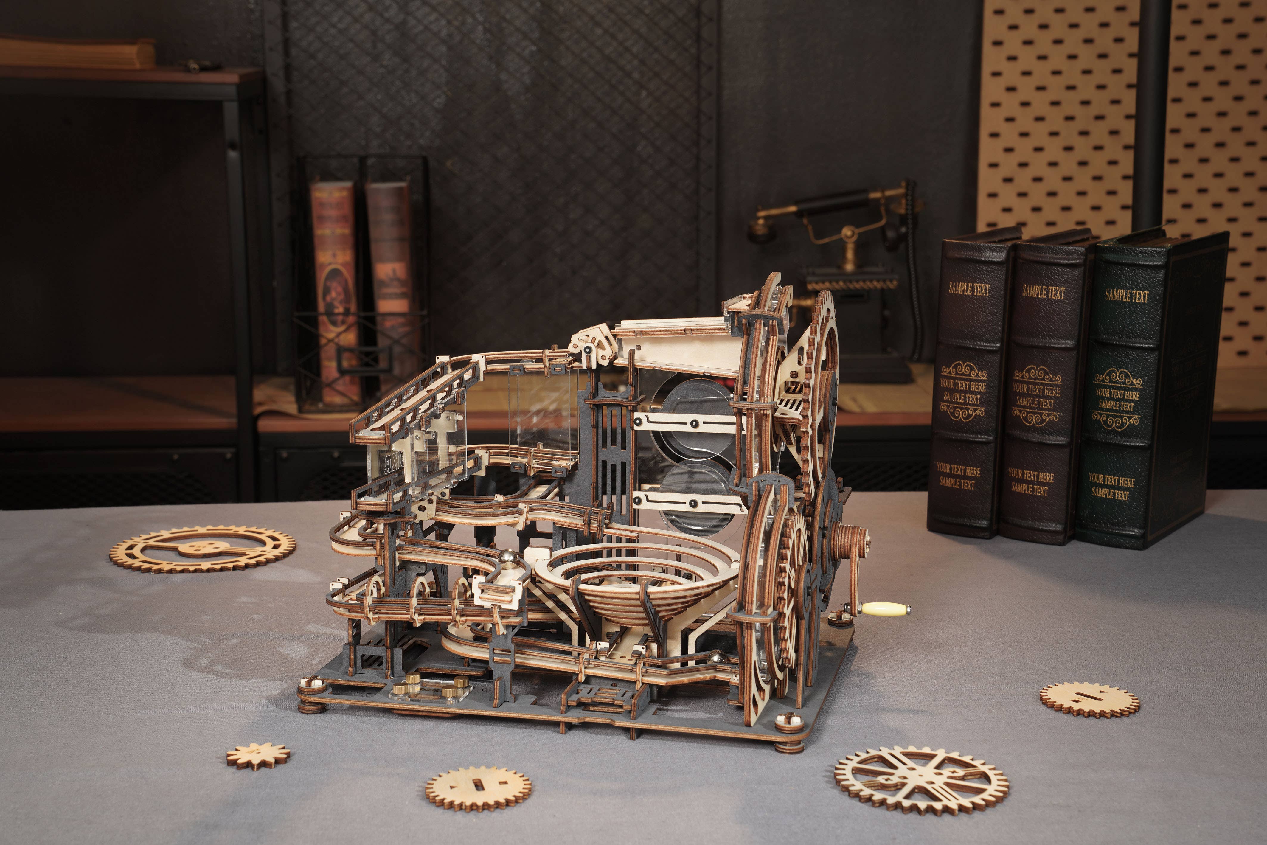 Hands Craft - Vente Puzzle – enfant - Marble Run à faire soi-même : Marble Night City4