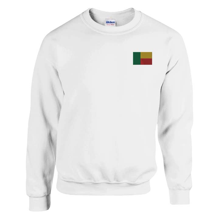 Pixelforma – wholesale Sweatshirt - Unisex – Benin flagga broderad tröja