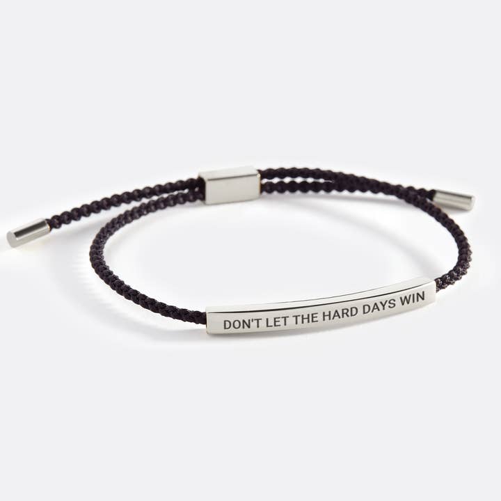 Mint & Lily - Wholesale Woven/Braided Bracelet - Don't Let The Hard Days Win Inspire Bracelet6