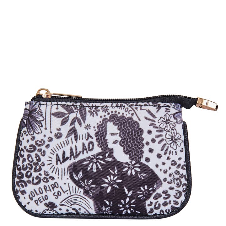 Sishka Women's Printed Nylon Fabric Travel Coin Pouch for wholesale by Sishka Ltd