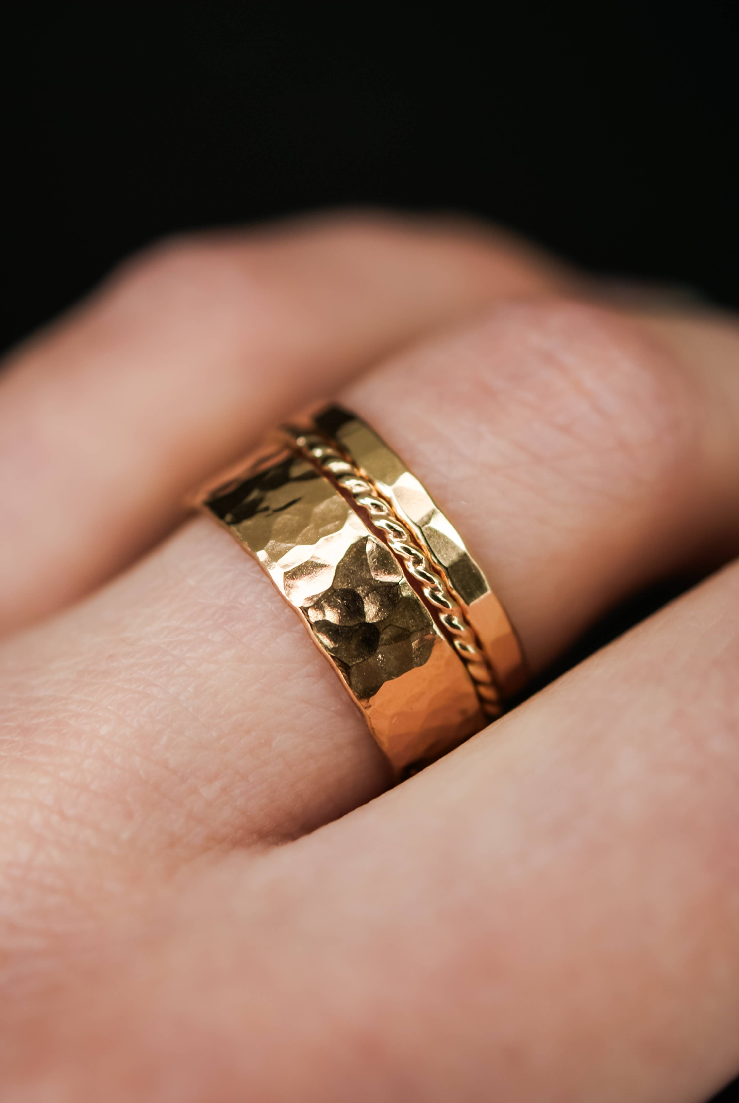 Hannah Naomi - Wholesale Band/Stacked Ring - Twist Ring, 14K Gold Fill5