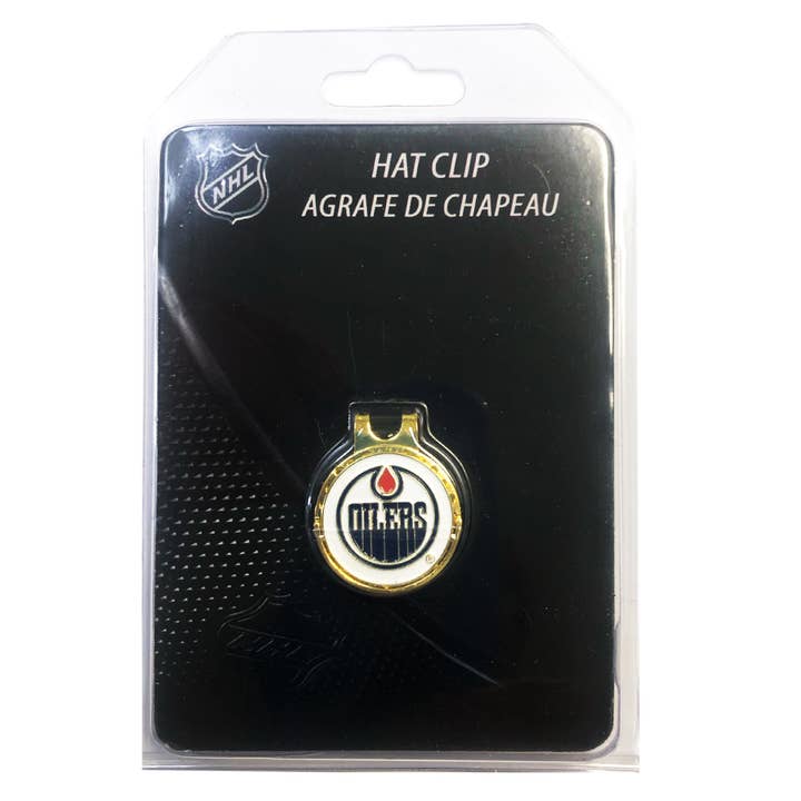 Edmonton Oilers Visor Clip Package for wholesale by CaddyPro Golf Products Ltd.