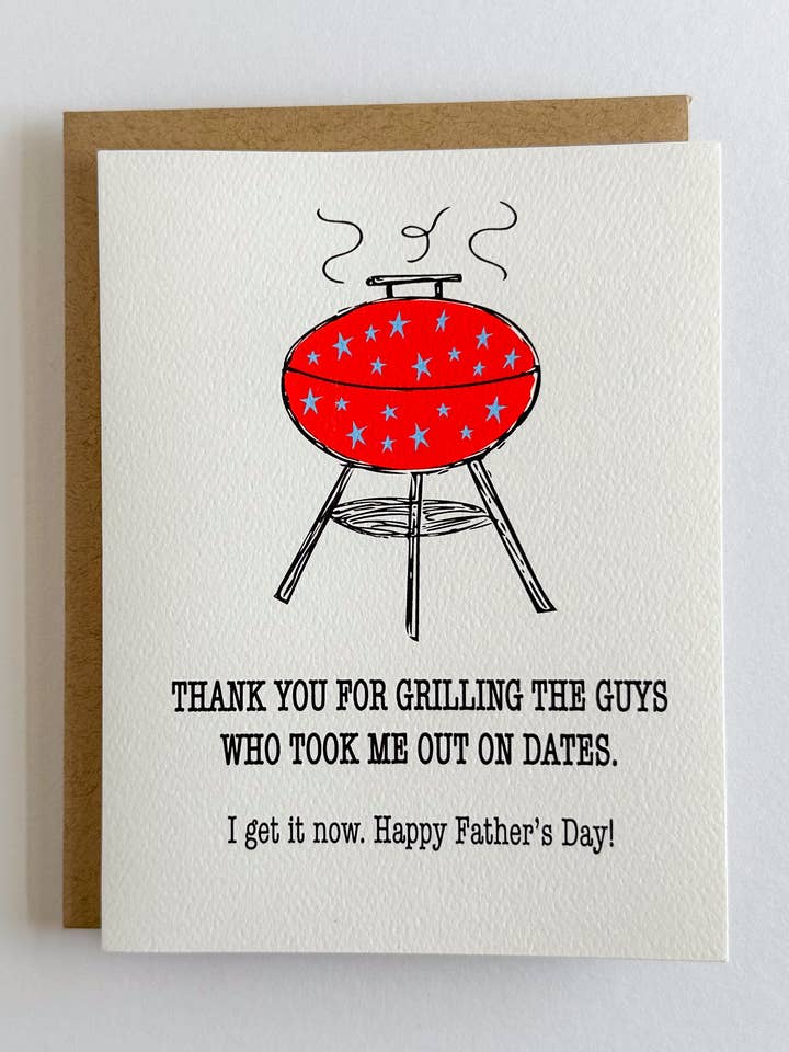 Vatertags-Grill für den Großhandel von Wild Card Creations