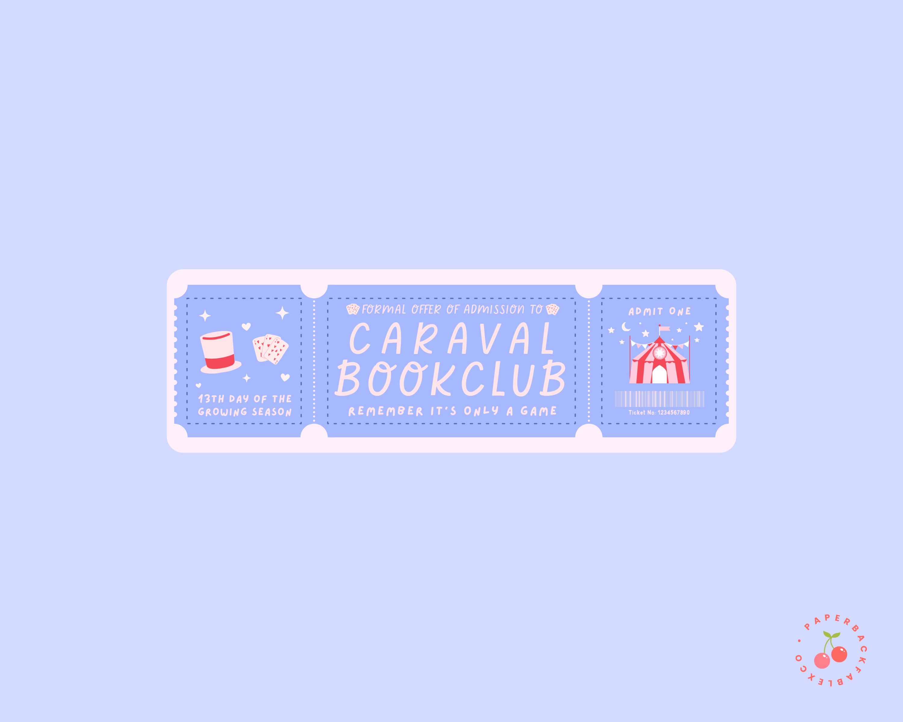 Paperback Fable & Co. - Wholesale Bookmark - Caraval Book Club - Bookmarks0