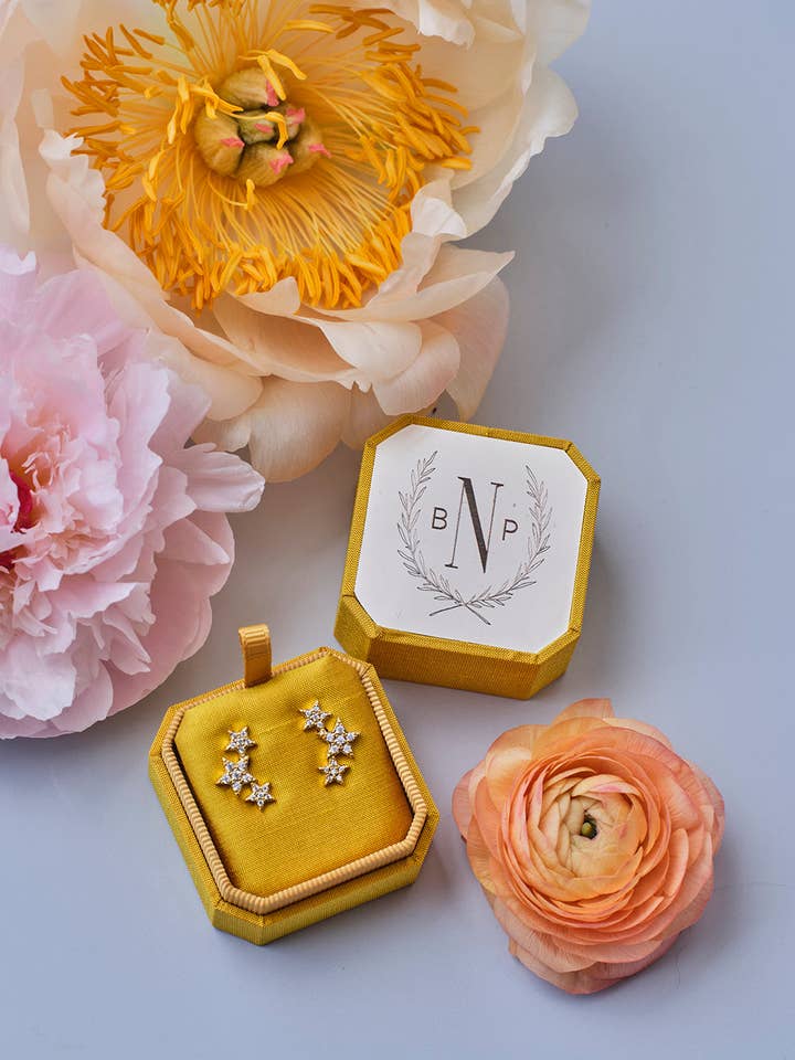 The Griffin Earrings Box for wholesale by The Mrs. Box
