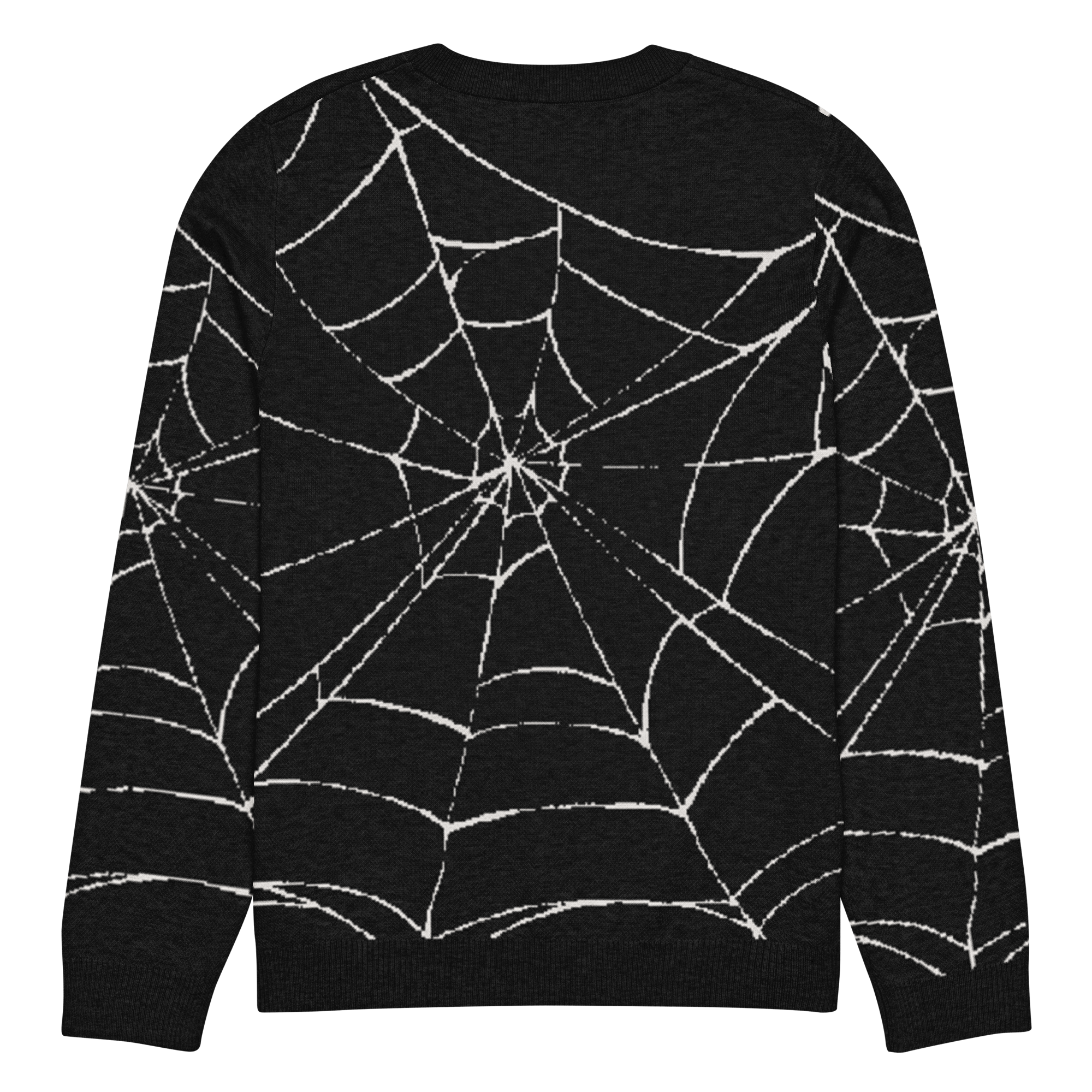Goth Cloth Co. - Wholesale Knit Sweater - Unisex - Webs We Weave Knit Crew Neck Sweater1