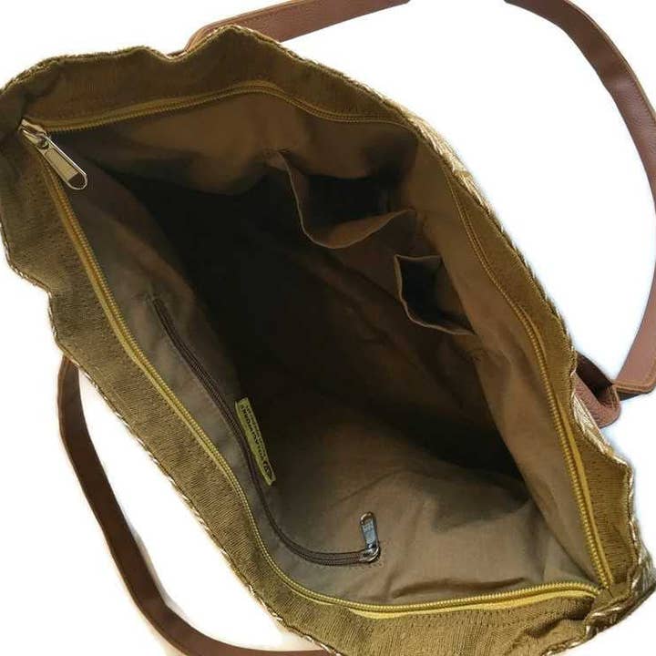 Fair Anita - Wholesale Tote Bag - Women's - Mountain Paths Purse - Gold3