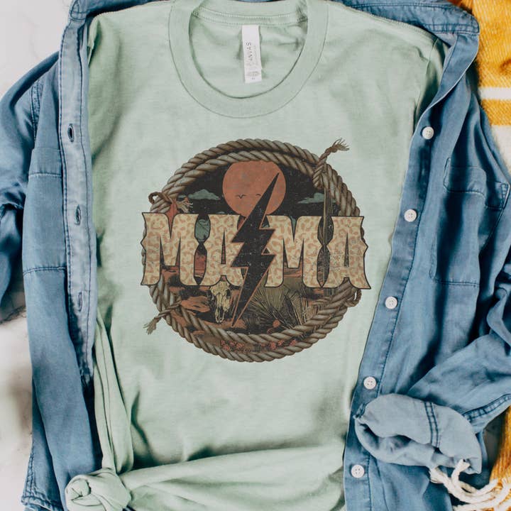 Western Mama Southwest NV TX NM Rodeo Cowboy Graphic Tees for wholesale by Par.tees by Party On!