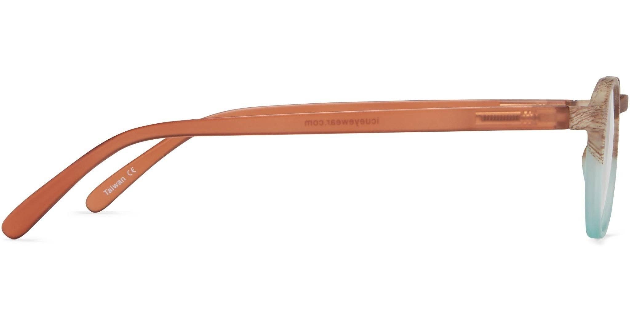 Studio by icu eyewear - Wholesale Eyeglasses - Women's - Laredo Wood Grain Pattern Eyeglasses with Matte Frame3