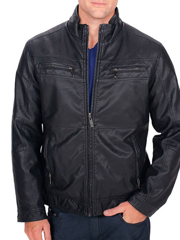 Men's Leather Jacket for wholesale by TM Exposure