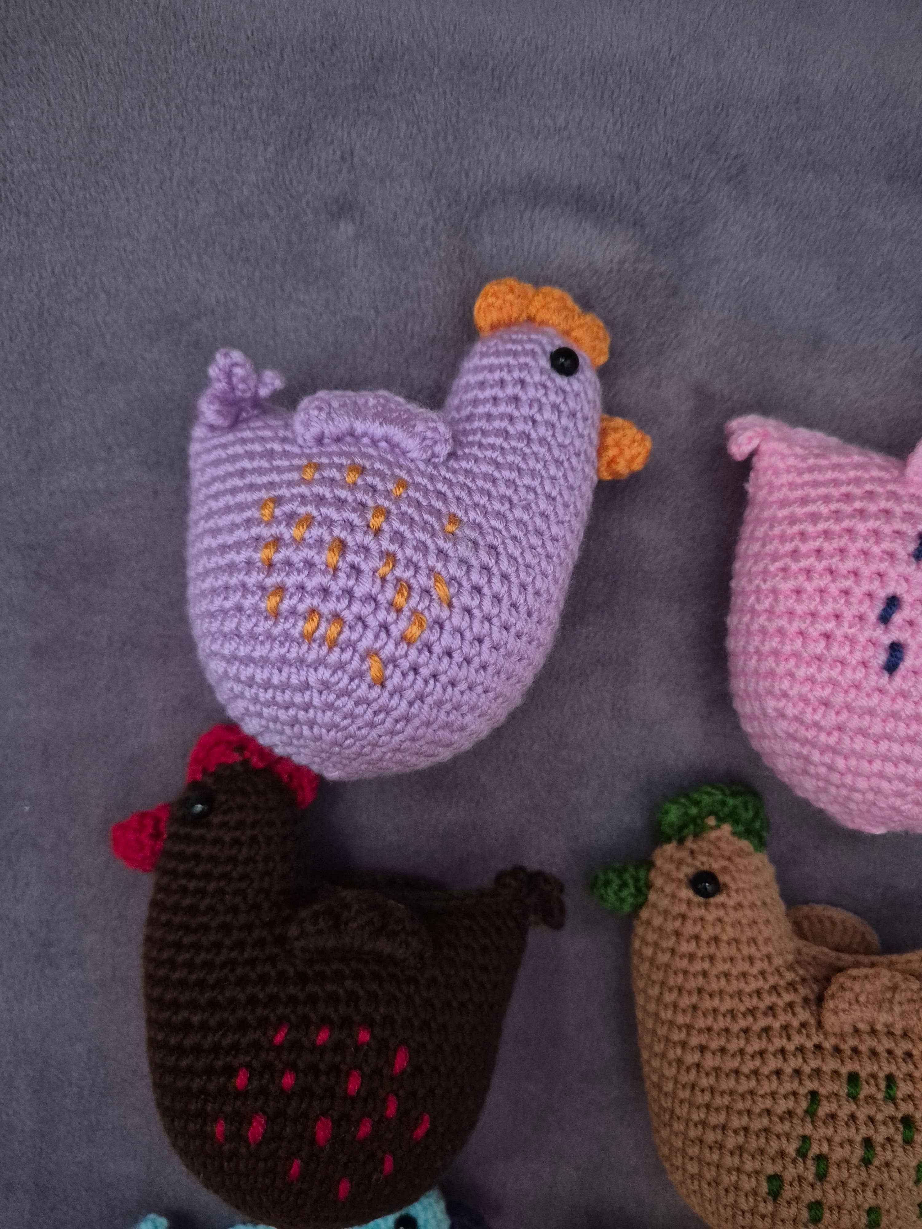 despinacrafting – Großhandel Kuschel-/Plüschtier – Kind & Baby – Häkel-Hühnchenspielzeug, Amigurumi Kuscheltier6