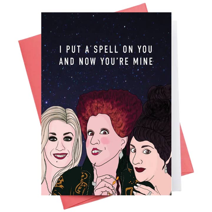 Put a Spell On You | Valentine's Greeting Card for wholesale by Inkwell Cards