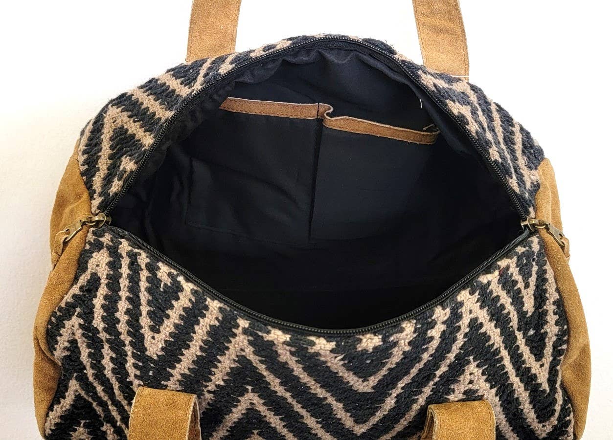 Ricki designs – Engroshandel Skuldertaske – Kvinder – EFTERÅRSTÆPPE RUSKIND TASCHEL3