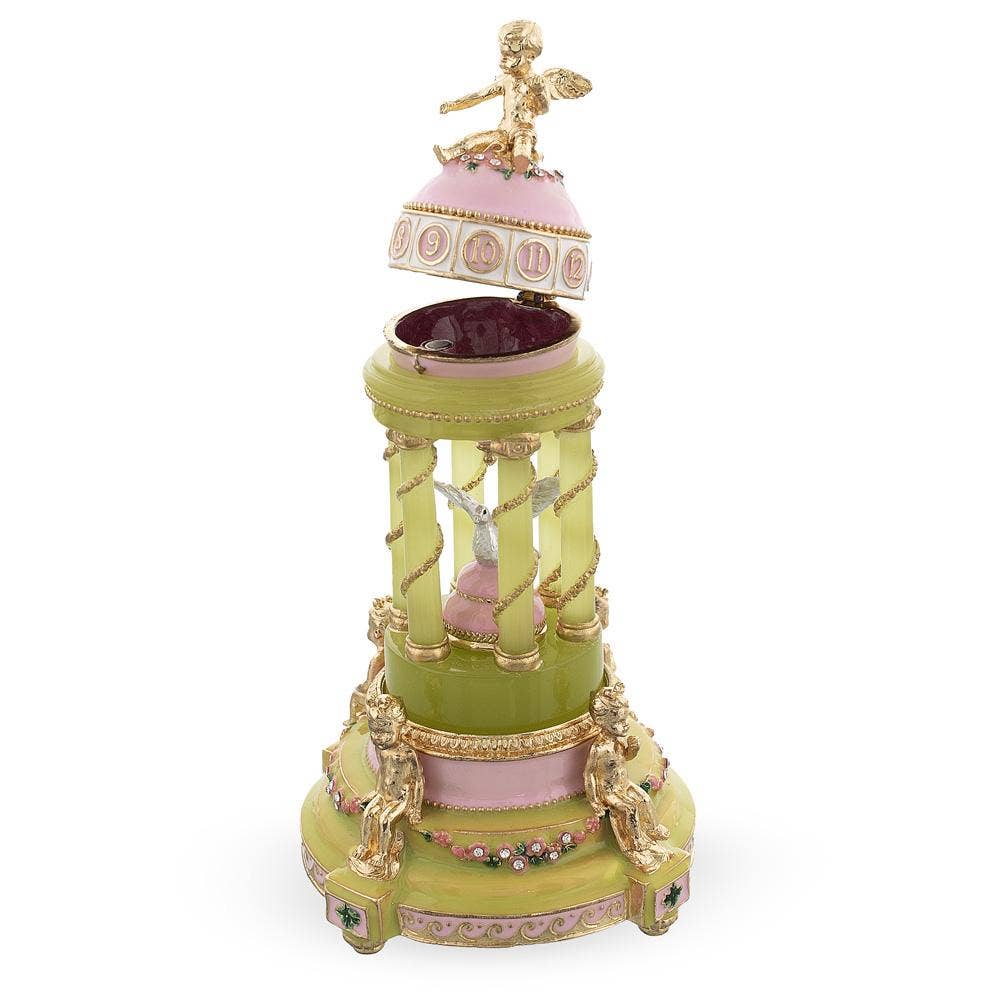 BestPysanky - Wholesale Decorative Figurine - 1910 The Colonnade Musical Royal Imperial Easter Egg2