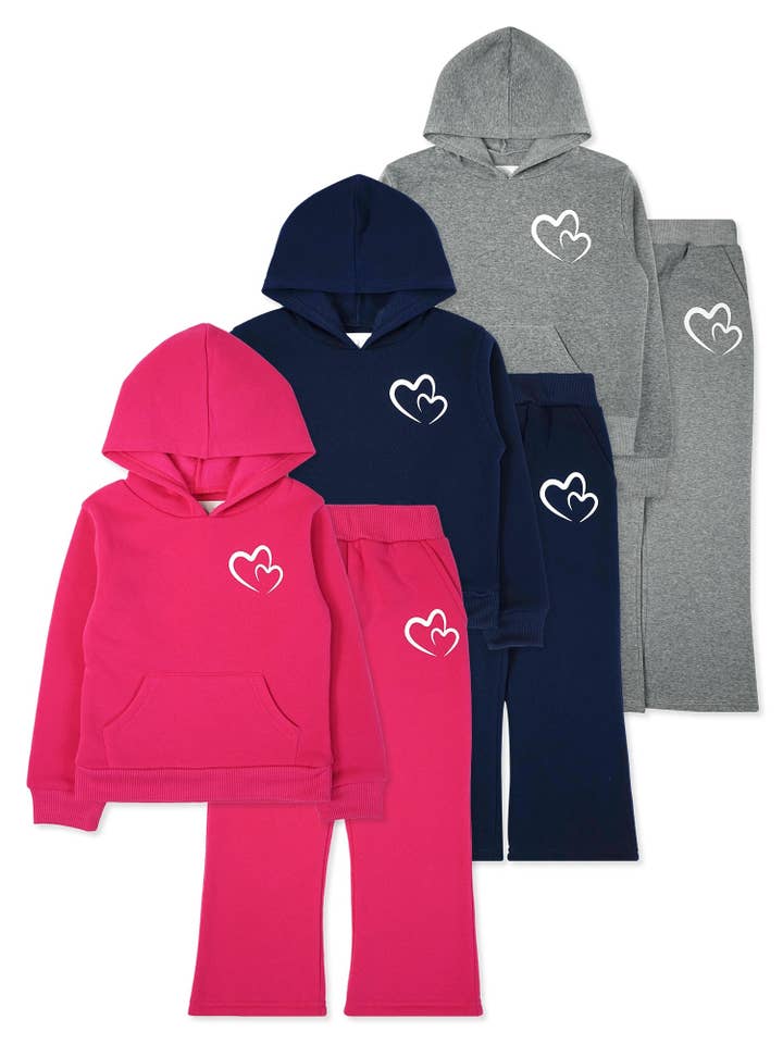 Ensemble en molleton 2 pièces pour filles #N27 pour la vente par Chase USA International