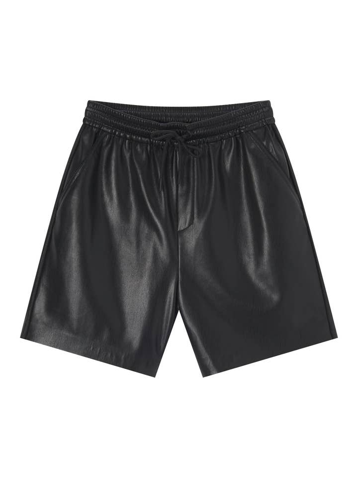 Pantalones cortos de cuero vegano «originales» para venta al por mayor de Urlazh