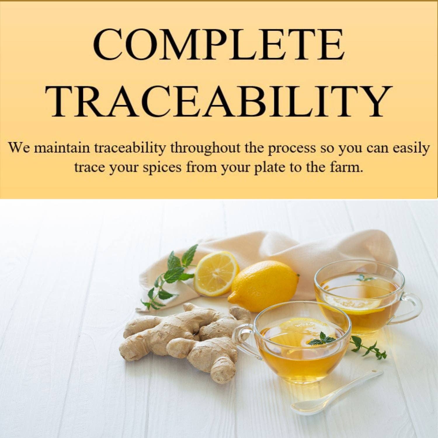 SPICY ORGANIC - Wholesale Dried Spice - SPICY ORGANIC Ground Ginger Powder - 100% USDA Organic - Non-GMO - Raw Ginger Spice For Tea.3