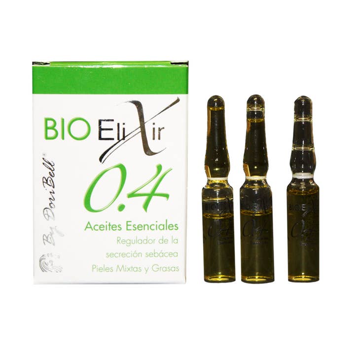 sesioMWorld - M·O·I Professional - Wholesale Facial Oil - Bioelixir 0.4 Ampoules Essential oils for fats 3 vials
