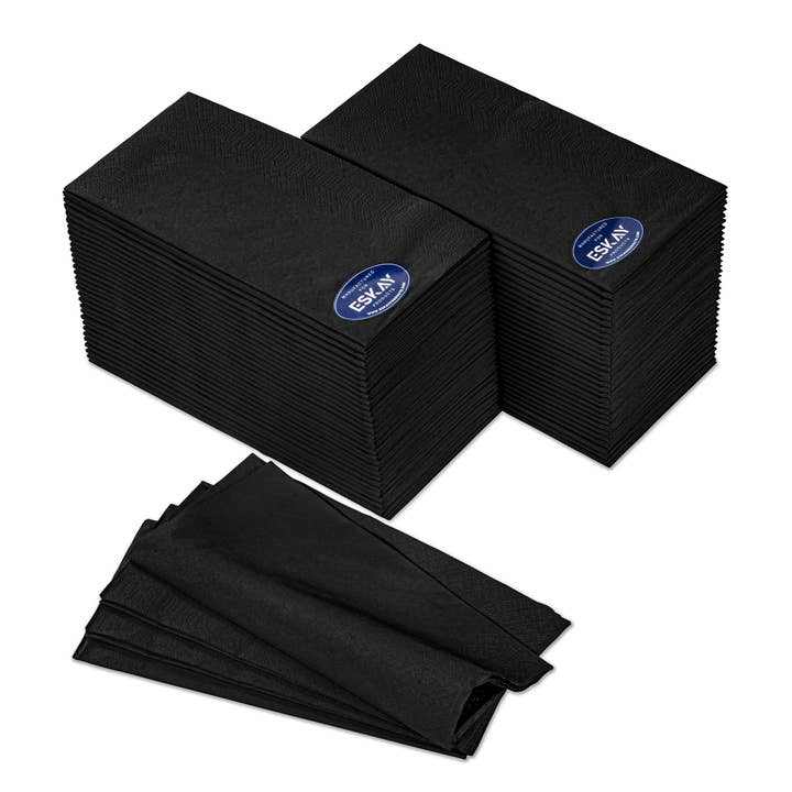 Folded 3-Ply Disposable Paper Dinner Napkins | 250 Count for wholesale by ESKAY Products