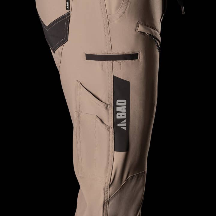 BAD WORKWEAR - Wholesale Pants – Men's - BAD NEXT™ WATERPROOF ELASTIC WAIST CUFFED WORK PANTS