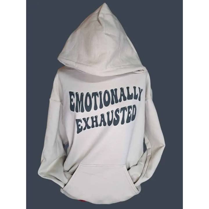 Emotionally Exhausted Sweatshirt for wholesale by BLNDesigns