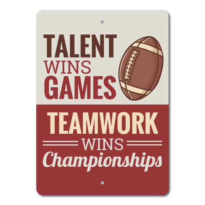 Sports Quote Sign for wholesale by Lizton Sign Shop, Inc