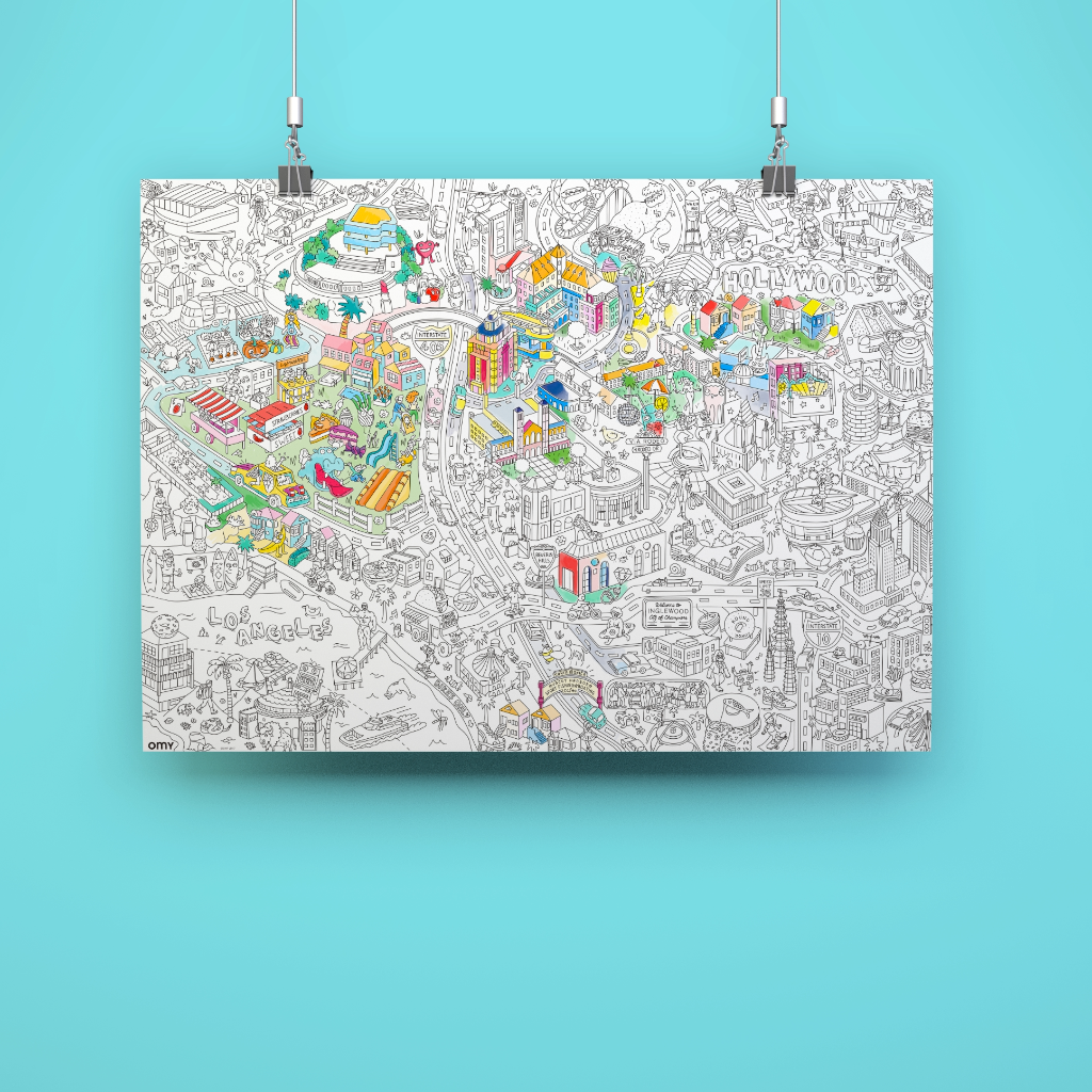 OMY - Wholesale Coloring Book - Kids & Baby - Los angeles - Giant poster1