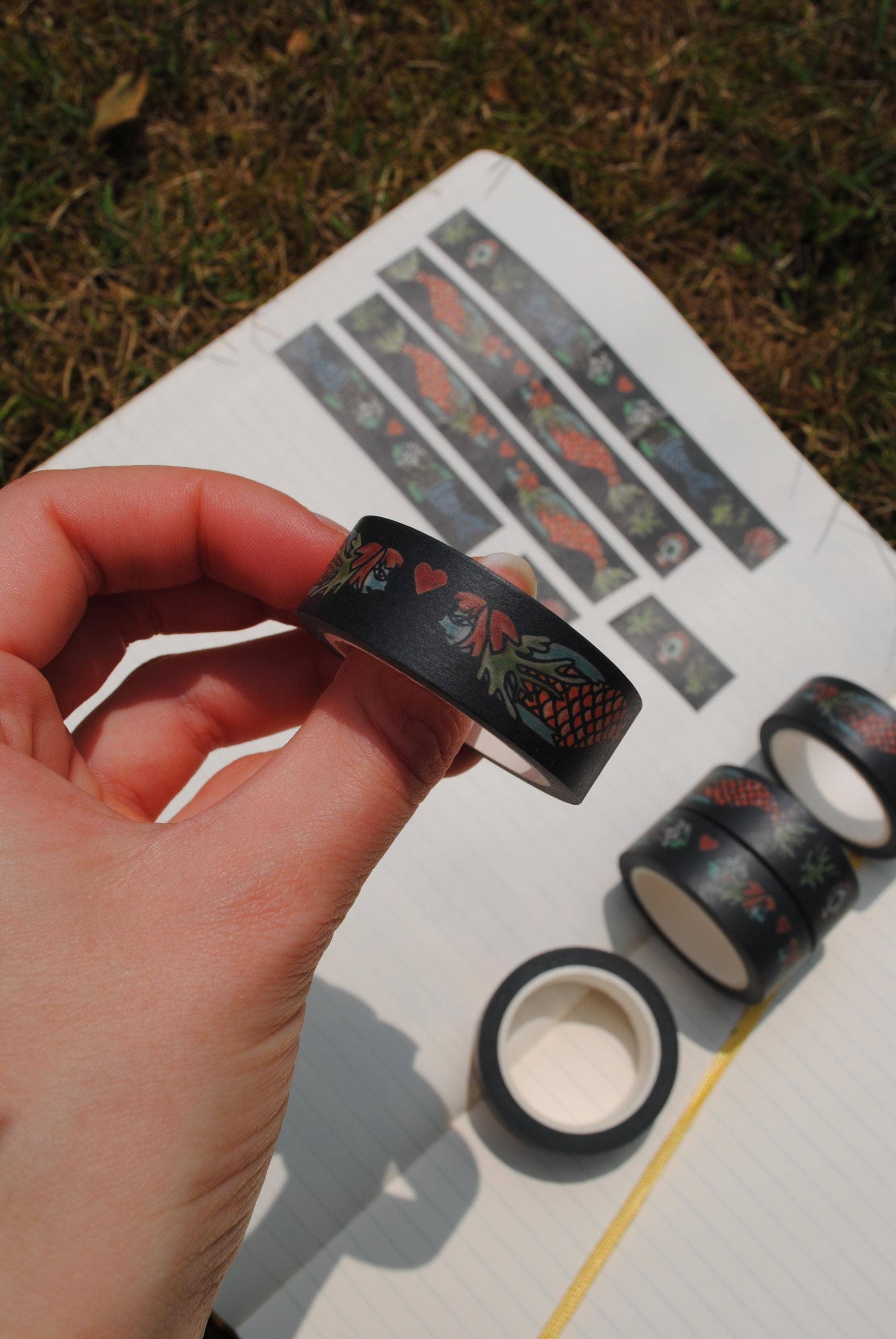 Tulips and Heather – wholesale Washi tape – Mermaid Fairytale Washi Tape7