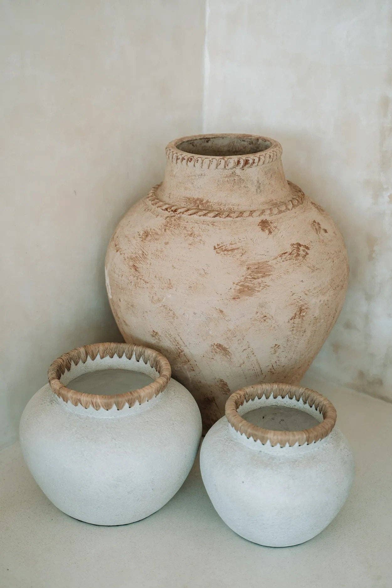 Bazar Bizar Living - Wholesale Vase - The Styly Vase - Concrete Natural - L4