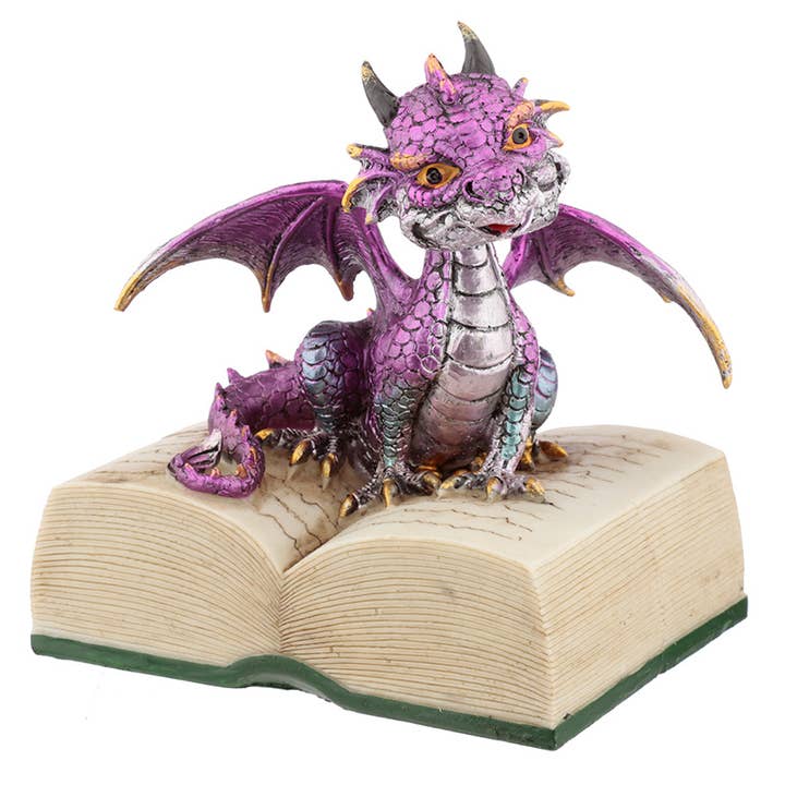 Puckator EU - Wholesale Ornament - Elements Dragon with Book1