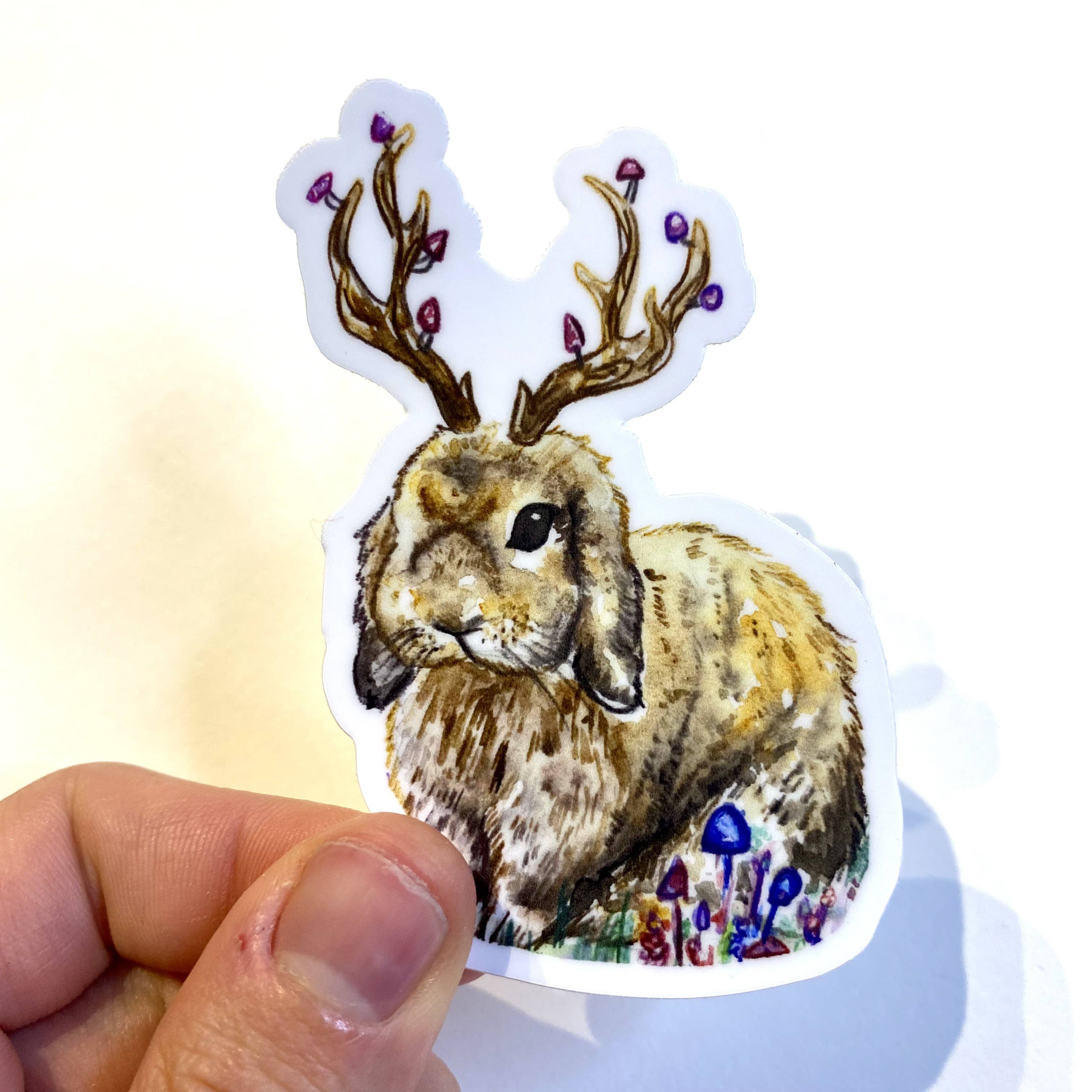 Aquabun - Vente Autocollant - Autocollant Jackalope1