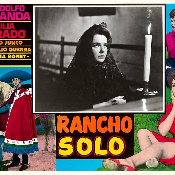 Impresión de Arte MX-457 Cartel de Película Mexicana Rancho Solo para venta al por mayor de Found Image Press