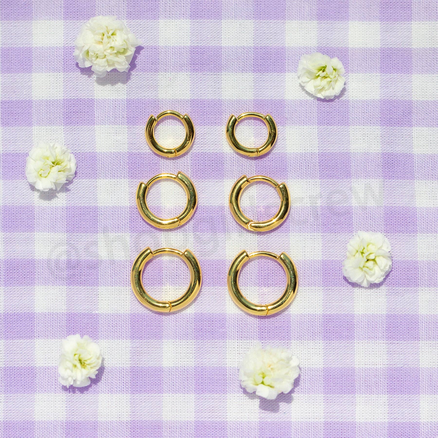 Girls Crew - Wholesale Jewelry Set - Angel City Hoop Set14