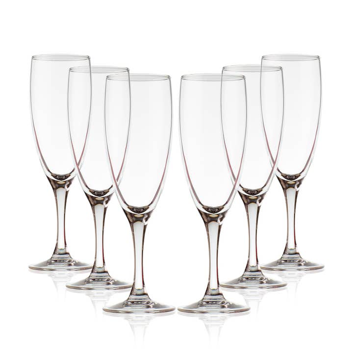 Portofino International Trading, USA - Wholesale Champagne Flute - Glass Champagne Flutes - 5.5 fl oz9