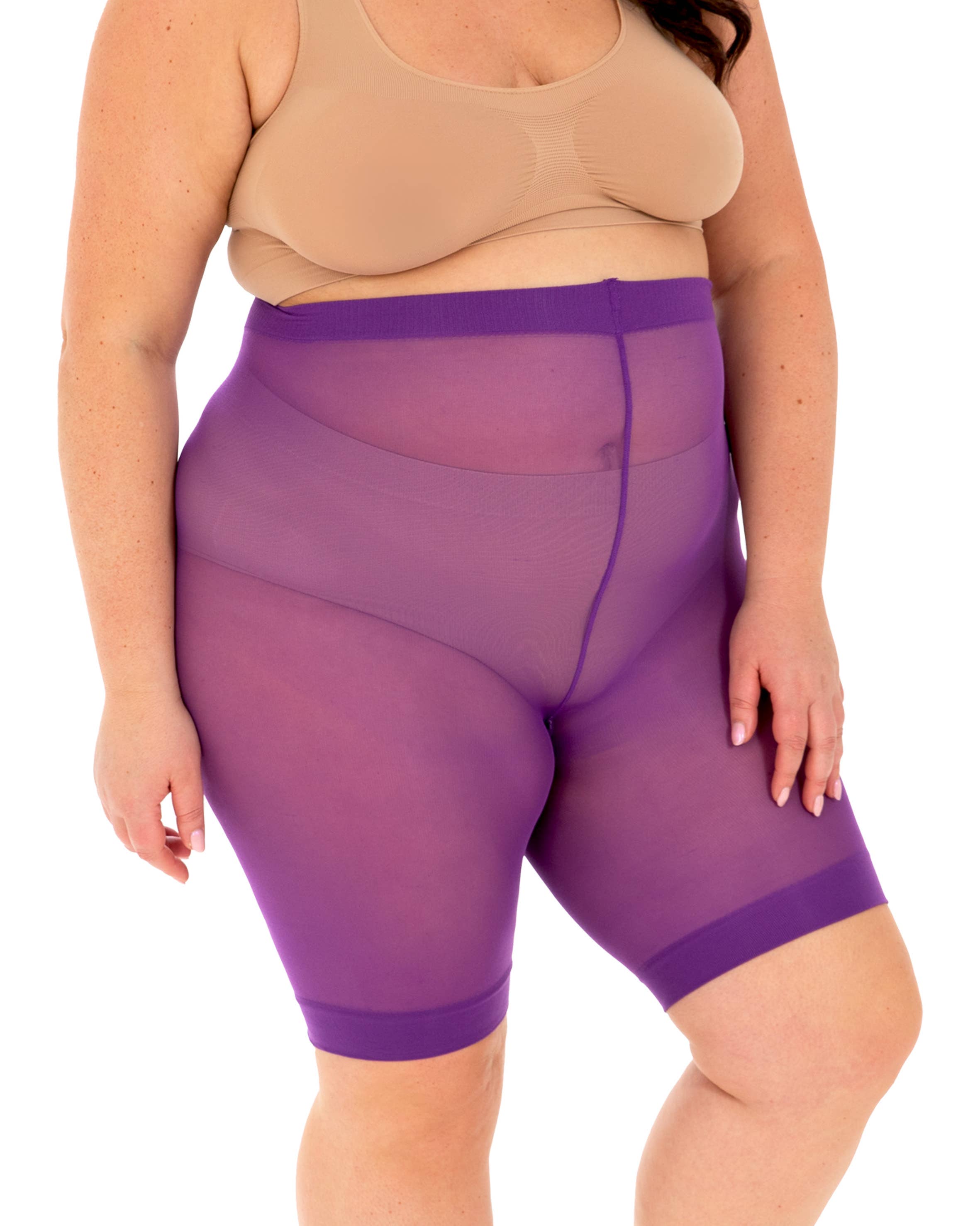 Pamela Mann – Großhandel Shorts – Damen – 90 Denier Curvy Super Stretch Anti-Scheuer-Shorts13