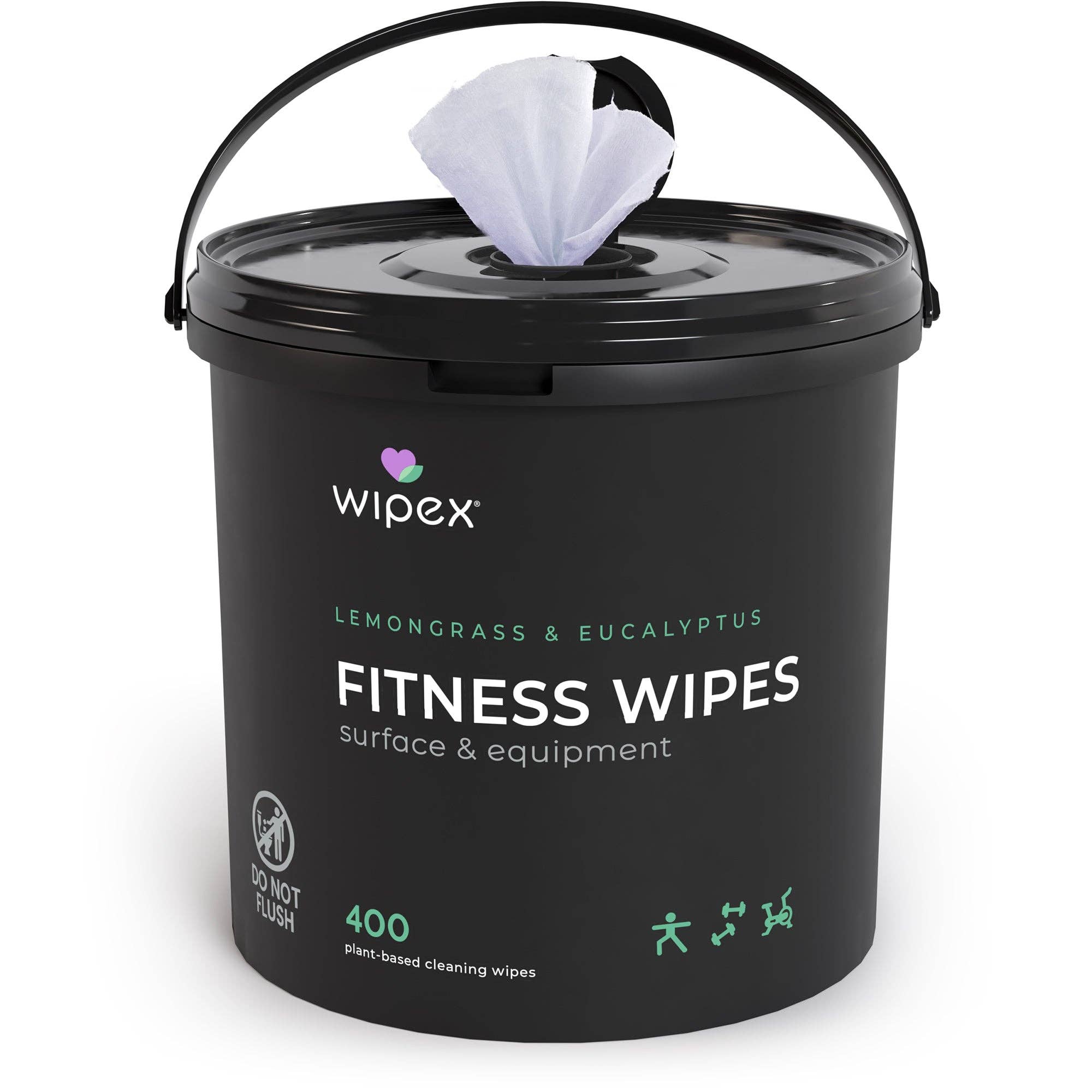 Wipex - Wholesale Fitness Equipment - Wipex 400 Yoga Mat Wipes | Natural | Plant-based | For Fitness & Yoga Gear, Chiropractic, Massage Tables2