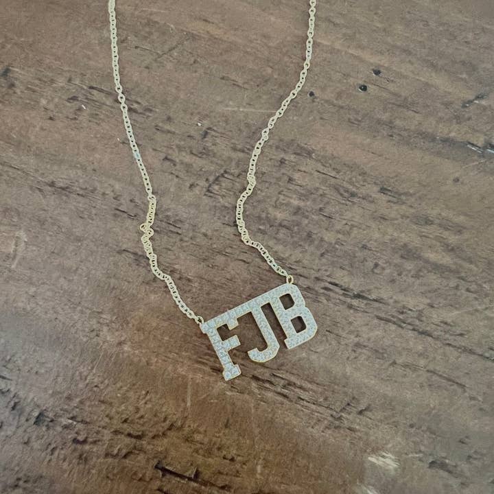 The Right Side Jewelry - Wholesale Pendant/Charm Necklace - FJB CZ Necklace